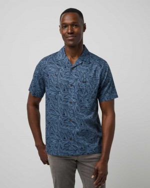 Travis Mathew Afternoon Sun Button-up Total Eclipse | INEULGT-25