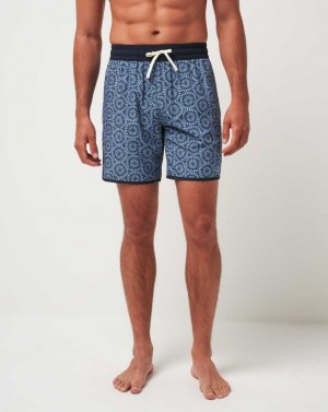 Travis Mathew Banzai Bronzed Boardshort Heather Total Eclipse | SLHMIJU-91