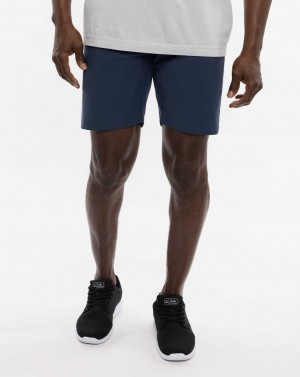 Travis Mathew Bermuda Short 8in Dress Blues | YVSHFXK-09