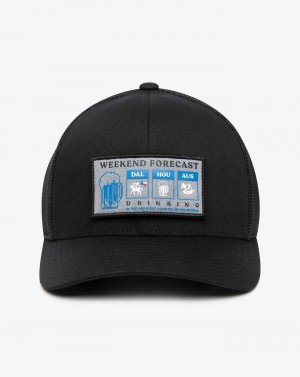 Travis Mathew Best Bbq Snapback Hat Black | AIYFQOD-16