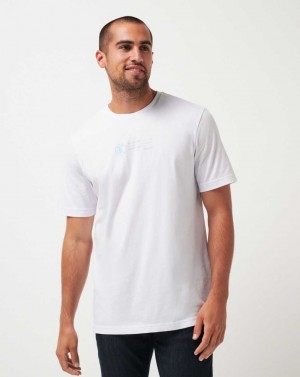 Travis Mathew Burnley Slide Show Tee White | KPIOBLE-38