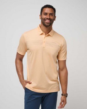 Travis Mathew Cliff Diver Polo Apricot | FBXCWAH-50