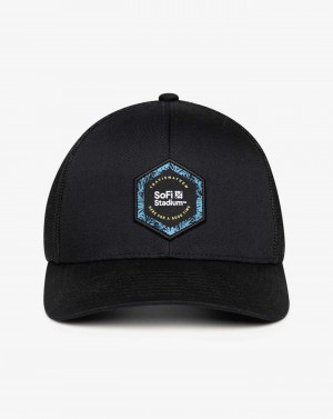 Travis Mathew Die Hard Fans Tm Snapback Hat Black | IDJVUBE-95