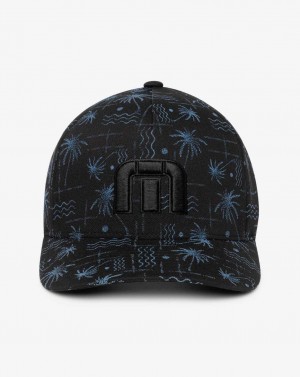 Travis Mathew Dorsal Fin Snapback Hat Black | BOMIUTS-85