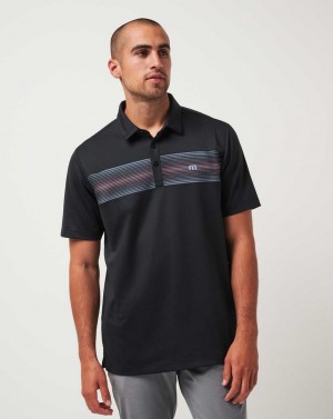 Travis Mathew Fascination Polo Black | APGBENR-95