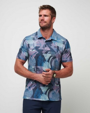 Travis Mathew Featherweight Summer Polo Total Eclipse | ERVSMXZ-35