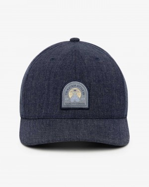 Travis Mathew Festival Snapback Hat Dress Blues | VCSNJXB-09