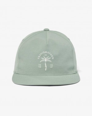 Travis Mathew Finally There Snapback Hat Jadeite | WBXNHGD-74