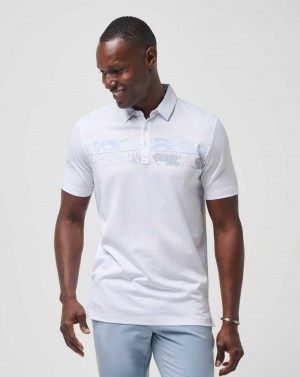 Travis Mathew Friendly Isle Polo White | TKADSGJ-02