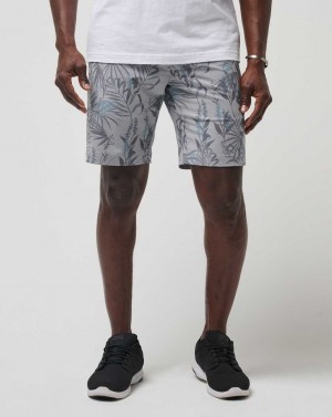 Travis Mathew Garden Isle Short 9in Heather Light Grey | FEGRBSD-93