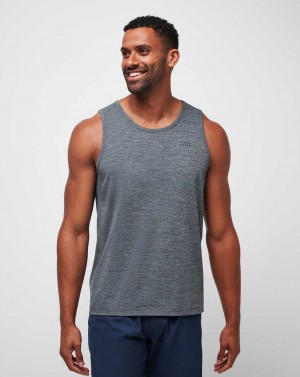 Travis Mathew Heater Pro Tank Heather Grey | GRKLMIN-14