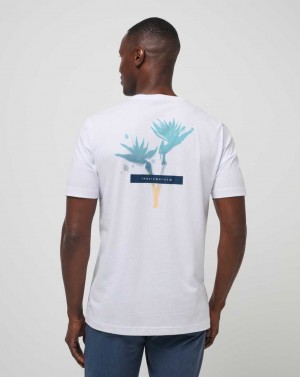 Travis Mathew In The Mist Tee White | LJCEPMN-87