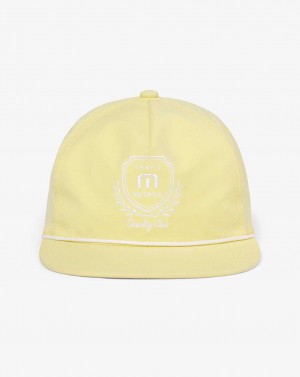 Travis Mathew Local Favorite Snapback Hat French Vanilla | TSGRXKJ-75