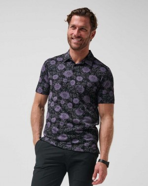 Travis Mathew Not Happening Polo Black | XBHWNZL-75