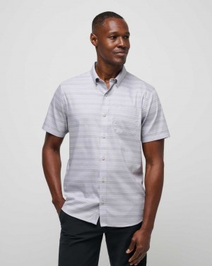 Travis Mathew On The Table Button-up Micro Chip | OKQUTEF-94