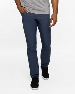 Travis Mathew Open To Close Pant Heather Navy | RBEOZLJ-89