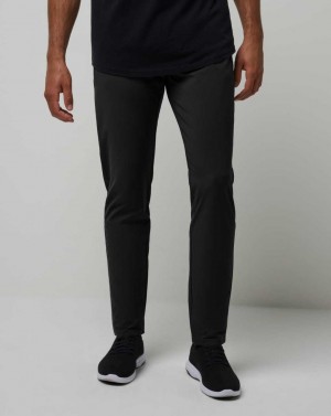 Travis Mathew Open To Close Tech Chino Pant Black | RFACXIN-08