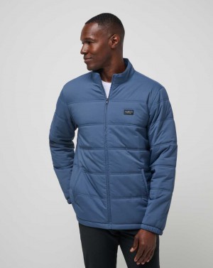 Travis Mathew Palisades Puffer Jacket Navy | ABWICRO-30