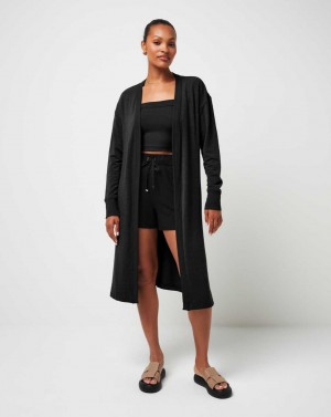 Travis Mathew Resort Use Cloud Duster Black | PRJDTLS-59