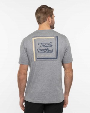 Travis Mathew Riviera Maya Tee Heather Grey | EZQULIO-76