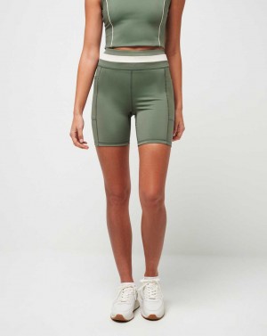 Travis Mathew Running Wild Moveknit Short Agave Green | IVUJGQM-83