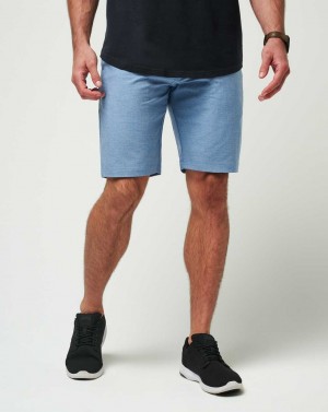 Travis Mathew Sand Harbor Short 9in Heather Blue | COGUZRT-13