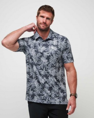 Travis Mathew Sea Journey Polo Total Eclipse | BQFNVZY-31