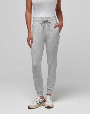 Travis Mathew Skyloft Soft Jogger Heather Light Grey | VKYLXPJ-27