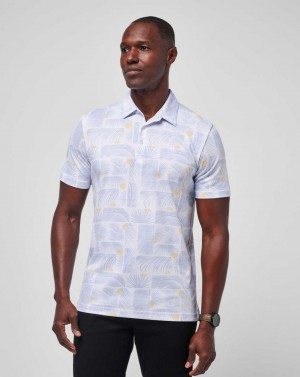 Travis Mathew Sun Guilt Polo White | GKODQUW-25