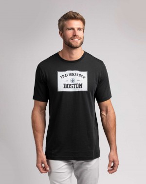 Travis Mathew Take The T Tee Black | QTLSWNY-06