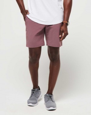 Travis Mathew Tech Chino Short 8in Flint | KBTURDW-47