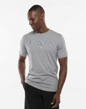 Travis Mathew The Big Isle 2.0 Tee Heather Grey | SPIDGBV-38