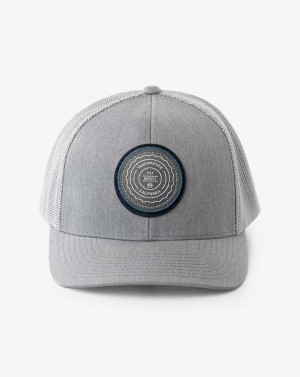 Travis Mathew The Patch Snapback Hat Heather Grey | EALKHPR-46