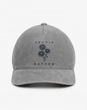 Travis Mathew Travel Credit Snapback Hat Grey | UYKHCDZ-46