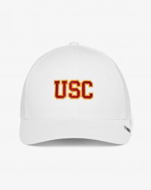 Travis Mathew Usc Widder 2.0 Snapback Hat White | QJKSALZ-73