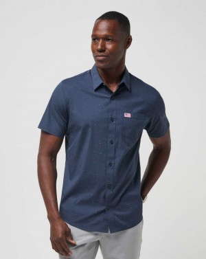 Travis Mathew Valley Forge Button-up Total Eclipse | KWJOFRP-73