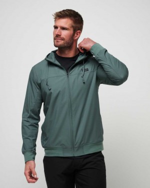 Travis Mathew Wanderlust Hoodie Balsam Green | JHZDVWQ-73