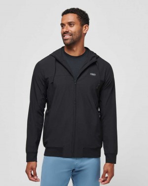 Travis Mathew Wanderlust Hoodie Black | OEVZTRS-71