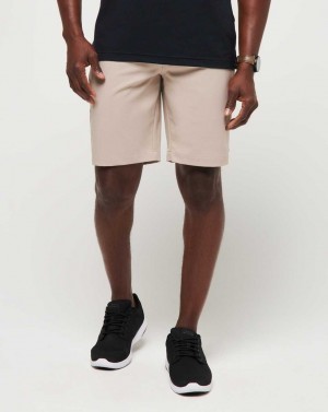 Travis Mathew Wanderlust Short 9in Khaki | ZWADUYT-54