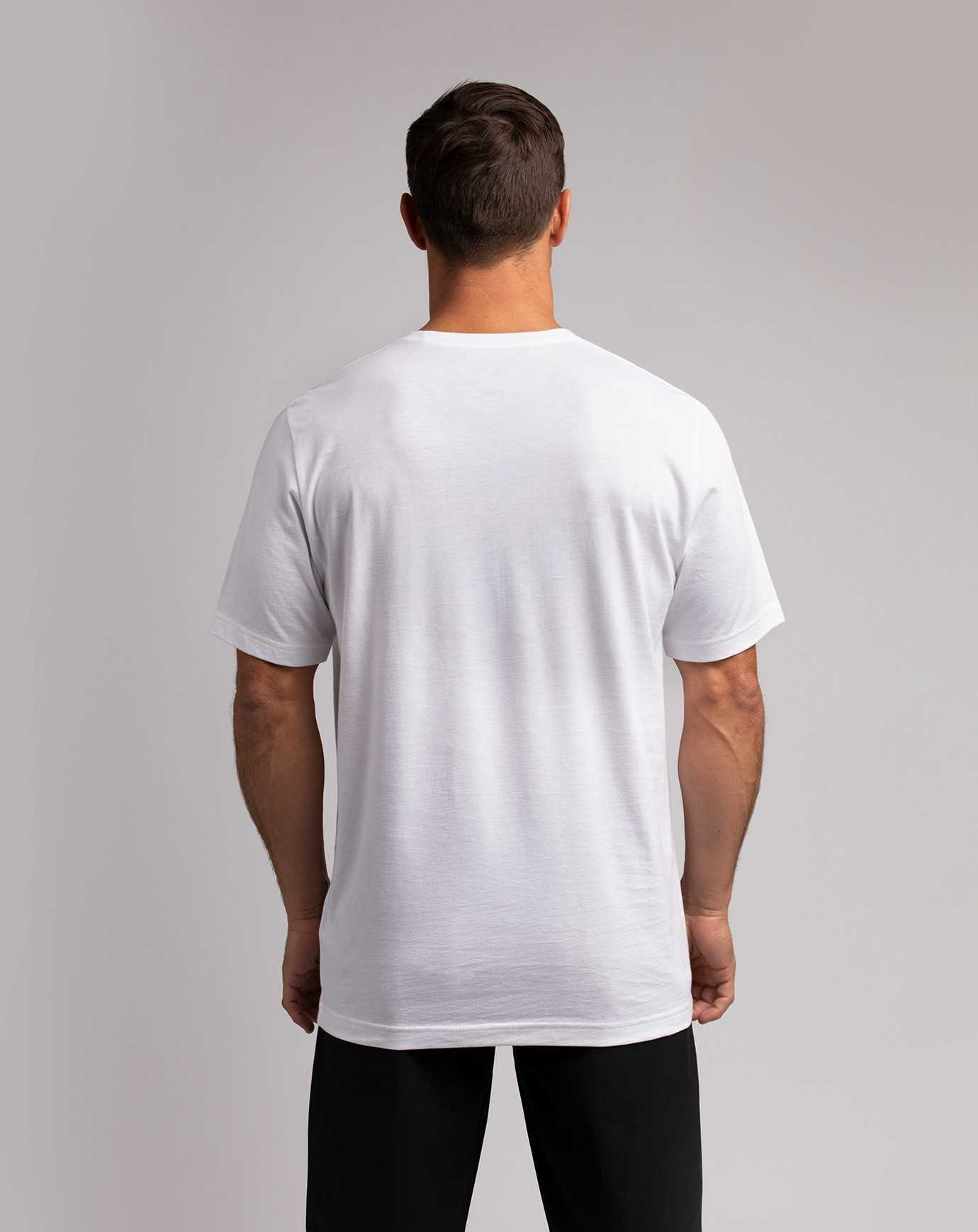 Travis Mathew 2002 Games Tee White | XDWMRUN-73