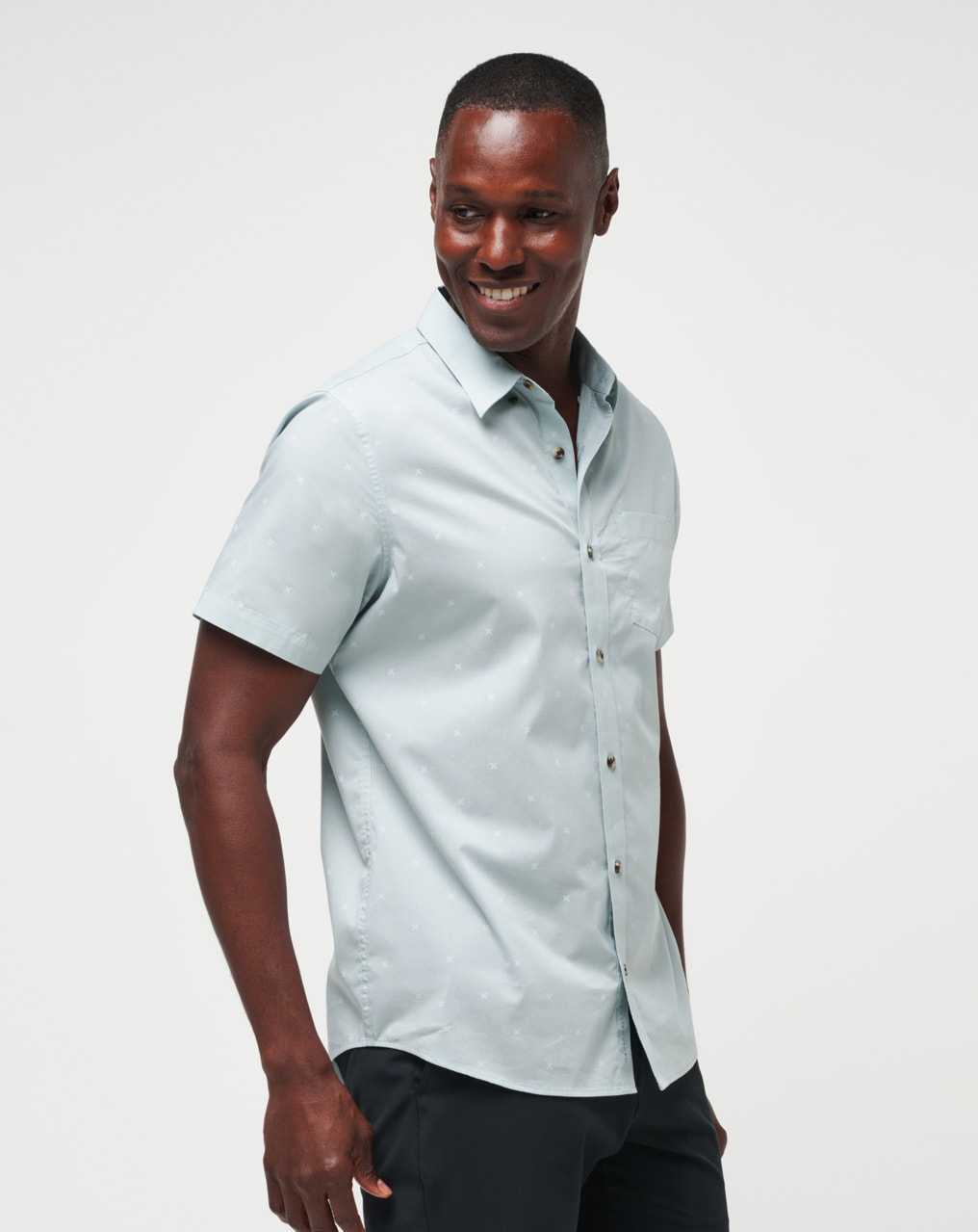 Travis Mathew Across The Pond Button-up Heather Arona | OPRZKSU-51