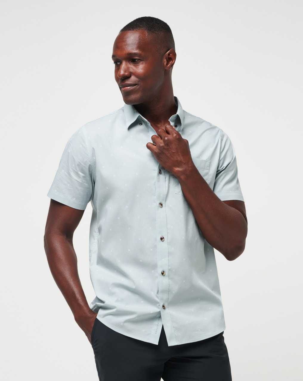 Travis Mathew Across The Pond Button-up Heather Arona | OPRZKSU-51