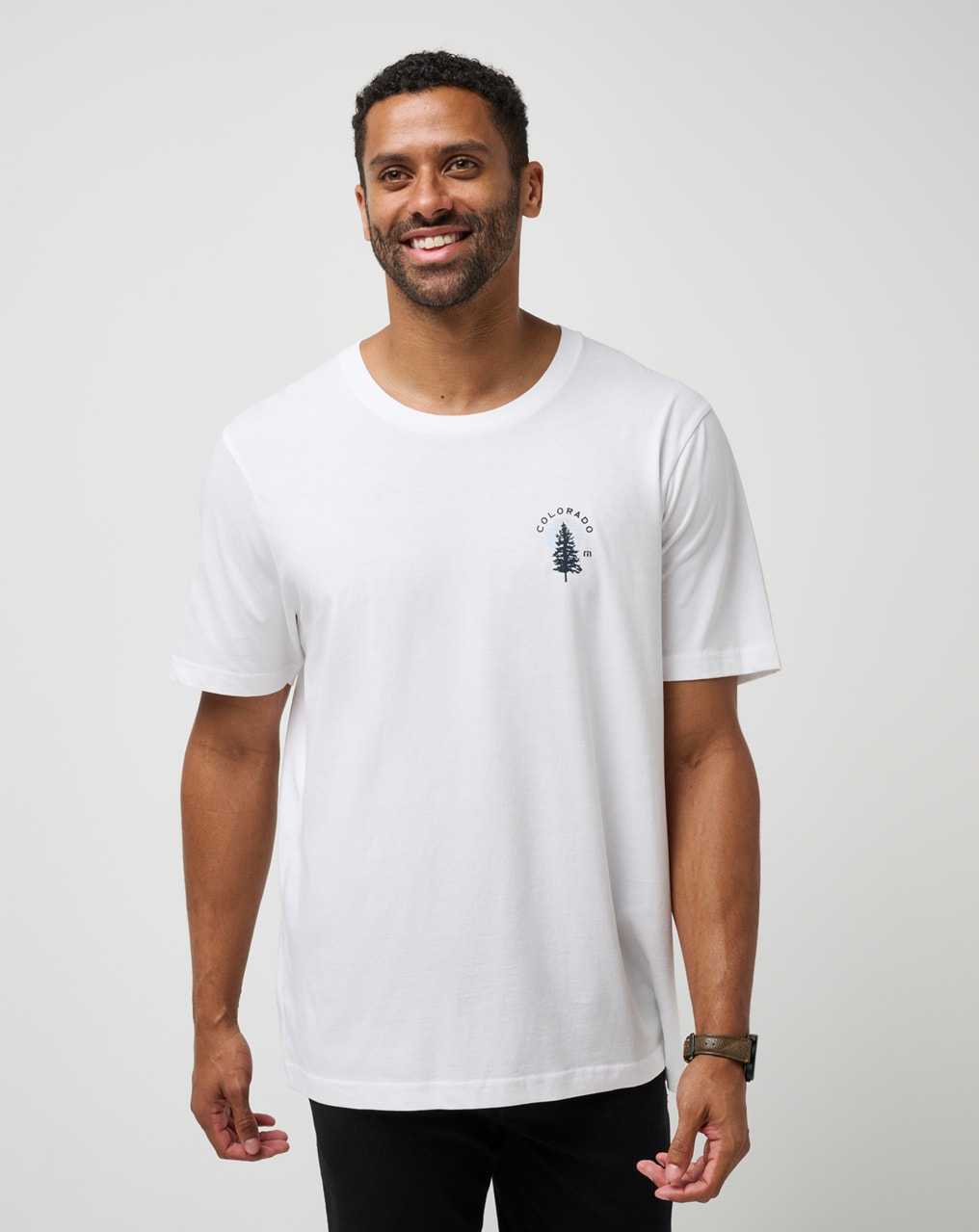 Travis Mathew Adventure Season Tee White | QHBDTVZ-29