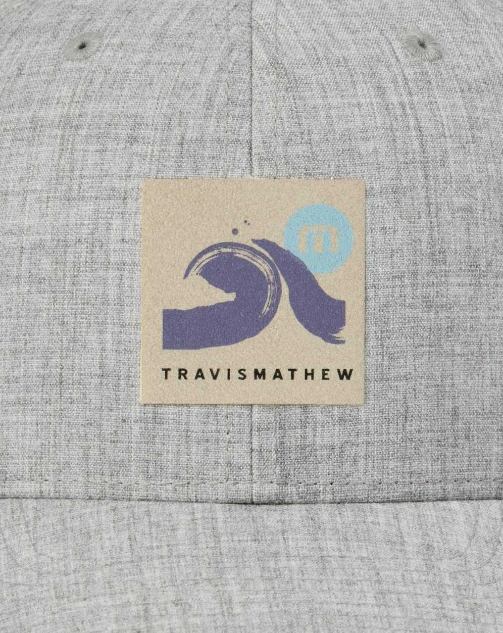 Travis Mathew Aloha Shirts Snapback Hat Heather Grey | KXGWAQD-95