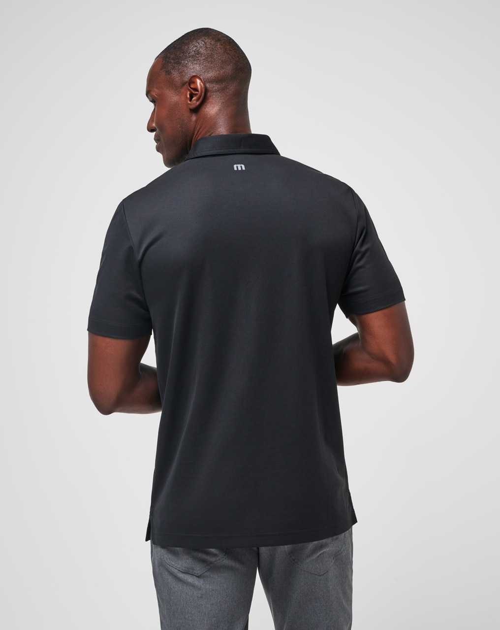 Travis Mathew Aloha Spirit Polo Black | UYLOFDK-89