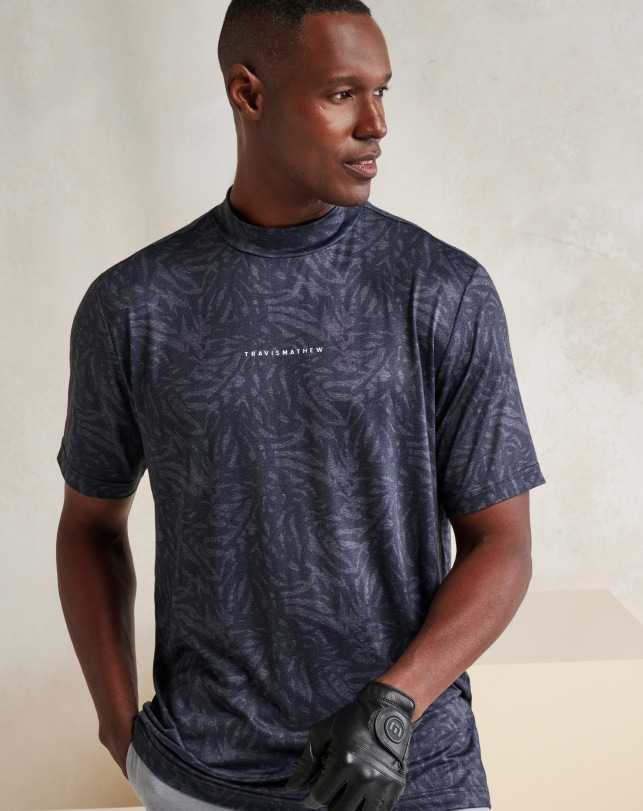 Travis Mathew Along The Way Tee Black | MJPRWLB-06