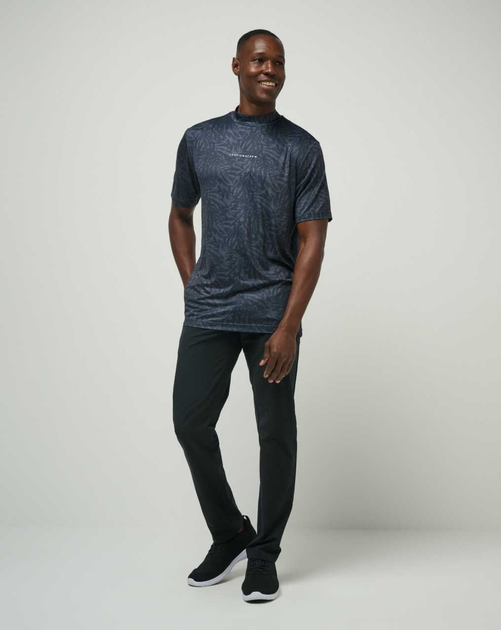 Travis Mathew Along The Way Tee Black | MJPRWLB-06