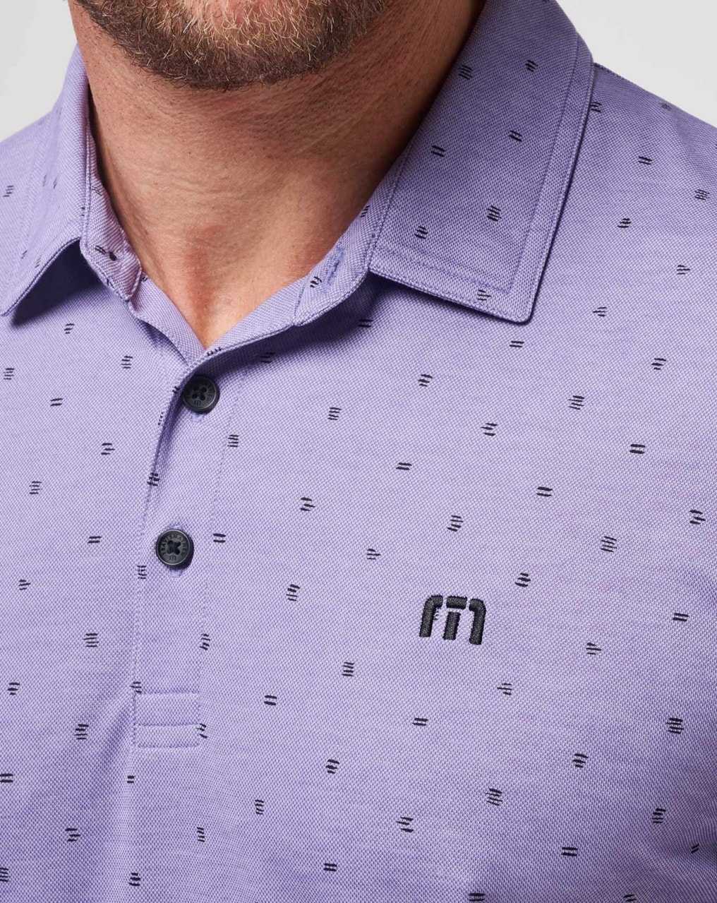 Travis Mathew Always Summer Polo Heather Imperial | QFWZMAH-71