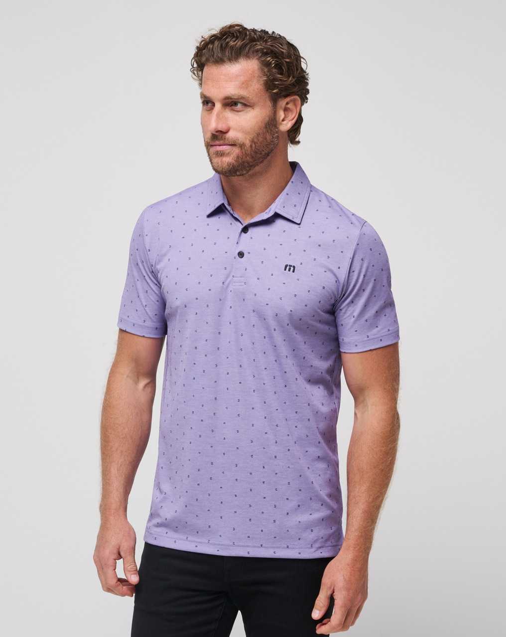 Travis Mathew Always Summer Polo Heather Imperial | QFWZMAH-71