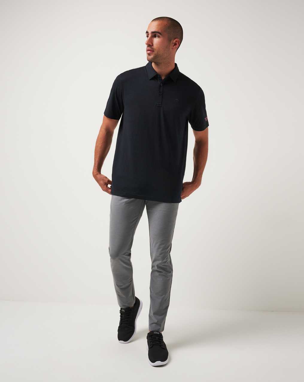 Travis Mathew Arizona Diamondbacks The Heater Polo Black | UYZVJAT-04